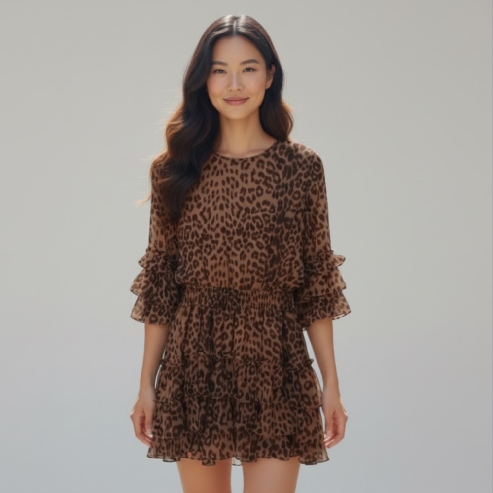 FATE Mimi Ruffle Layered Dress - Picture 3 of 16